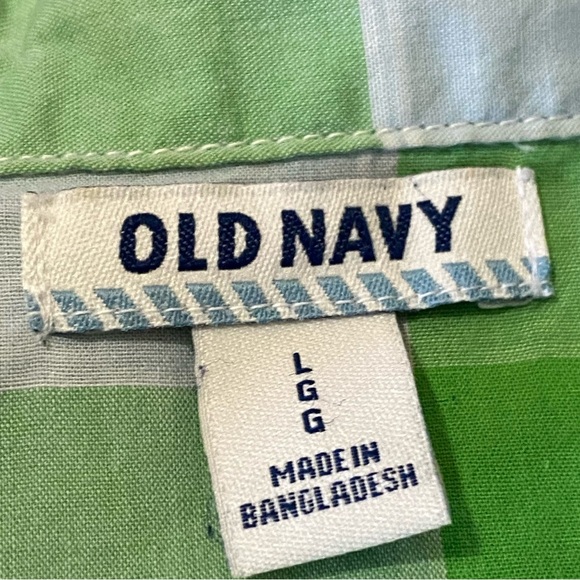 Old Navy Boys Button-Down Shirt Bundle Pearl Snap L Plaid Short Sleeve Western - Picture 12 of 14